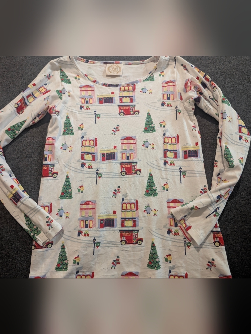 The Beaufort Bonnet Company Kids Long Sleeve Christmas Shirt